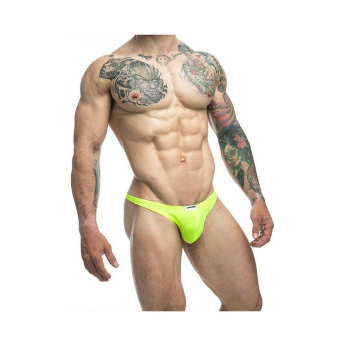 Malebasics Justin + Simon Classic Tanga Neon Green L