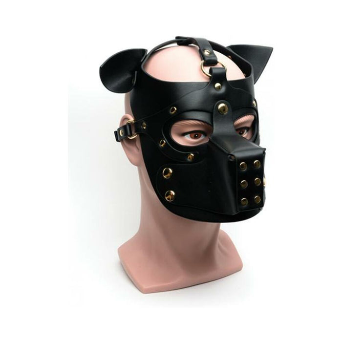 665 Bondage Pup Hood - O/s Black