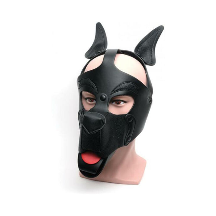 665 Playful Pup Hood - O/s Black