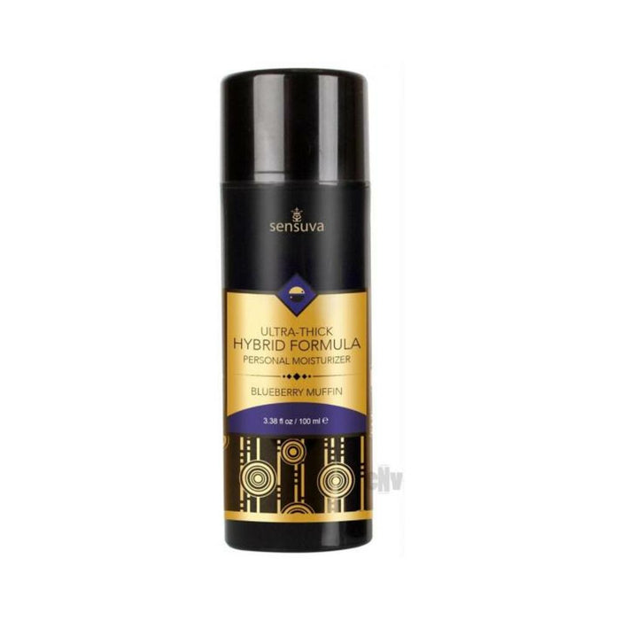 Ultra-thick Hybrid Personal Moisturizer Blueberry Muffin 3.4 Oz. Bottle | SexToy.com