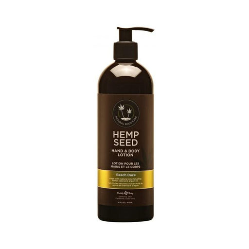 Hemp Seed Hand & Body Lotion Beach Daze 16 Oz. | SexToy.com