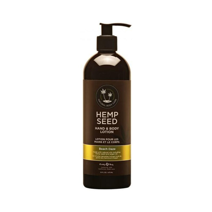 Hemp Seed Hand & Body Lotion Beach Daze 16 Oz. | SexToy.com
