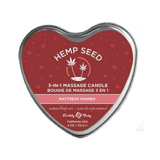 Eb Hemp Seed Candle Mattress Mambo 4 Oz. | SexToy.com
