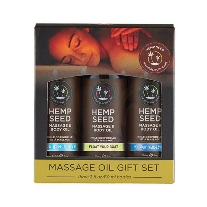 Eb Hemp Seed Massage Gift Set | SexToy.com