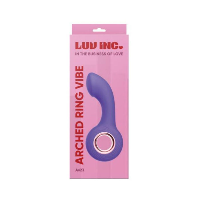 Luv Inc Av23: Arched Ring Vibe Purple