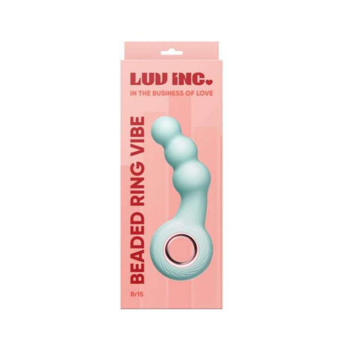 Luv Inc Br15: Beaded Ring Vibe Green