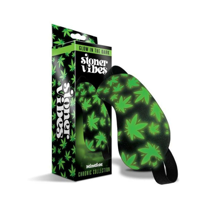 Stoner Vibes Chronic Collection Glow In The Dark Blindfold