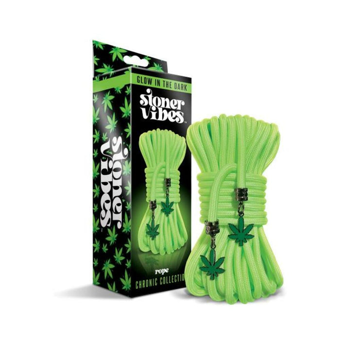 Stoner Vibes Chronic Collection Glow In The Dark Rope 32 Ft.
