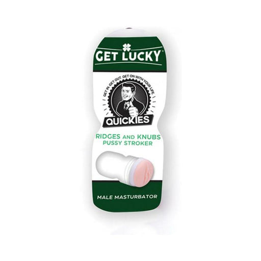 Get Lucky Quickies Ridges And Knubs Pussy Stroker Male Masturbator | SexToy.com