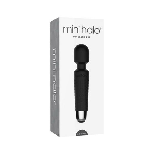 Mini Halo Wireless Wand 20x Silicone Midnight | SexToy.com