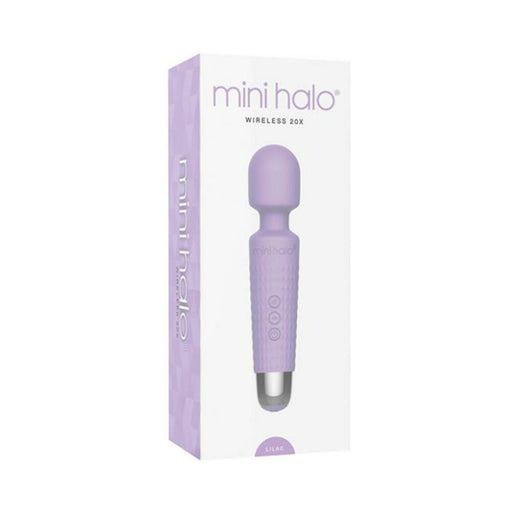 Mini Halo Wireless Wand 20x Silicone Liliac | SexToy.com