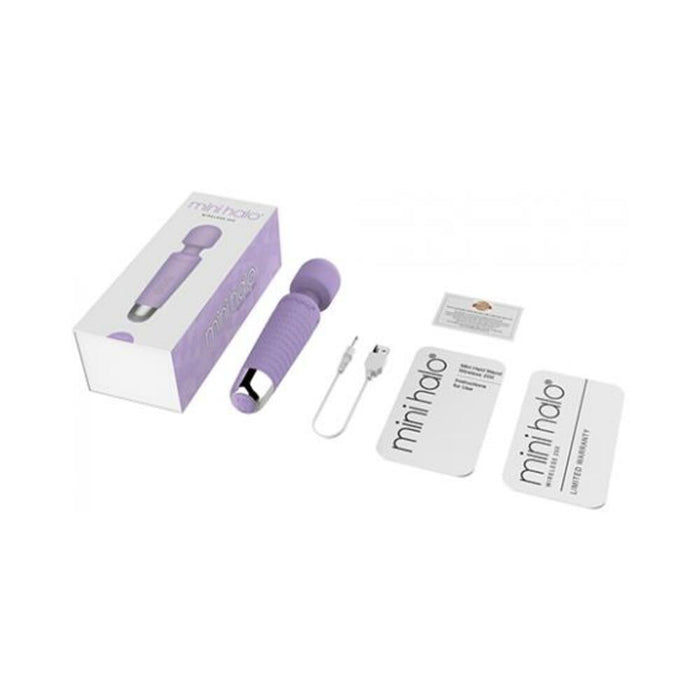 Mini Halo Wireless Wand 20x Silicone Liliac | SexToy.com