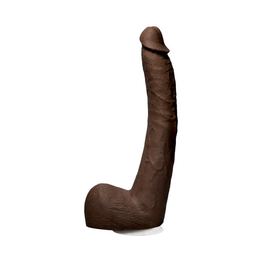 Signature Cocks Isiah Maxwell 10 Inch Ultraskyn Cock With Removable Vac-u-lock Suction Cup Chocolate | SexToy.com