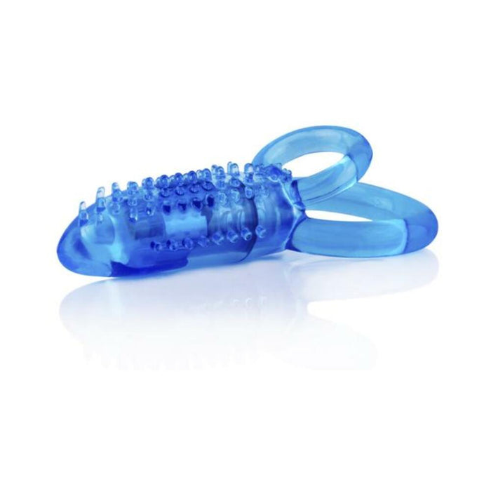 Double O 8 Vibrating Double Cock Ring Assorted Color