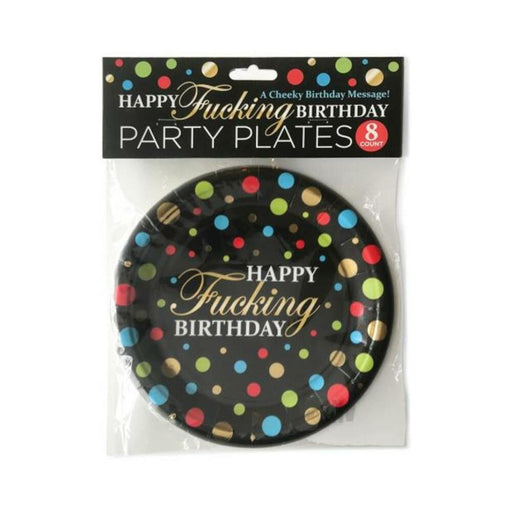 Happy Fucking Birthday Plates | SexToy.com
