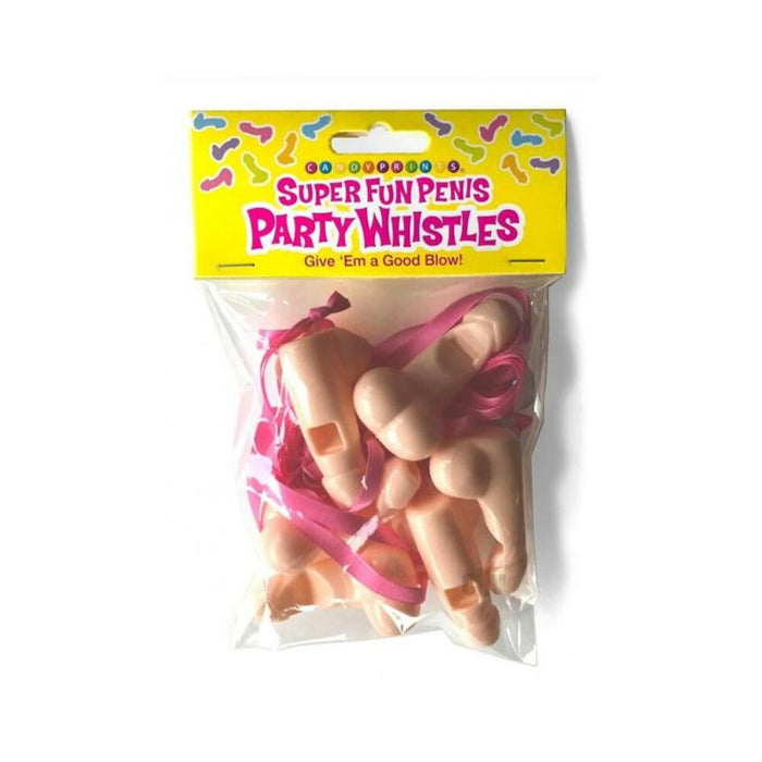 Super Fun Penis Party Whistles 6pk | SexToy.com