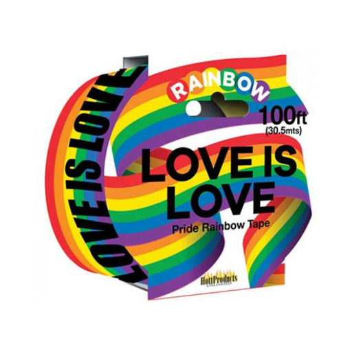 Love Is Love - Rainbow Style - Caution Party Tape - 100' | SexToy.com