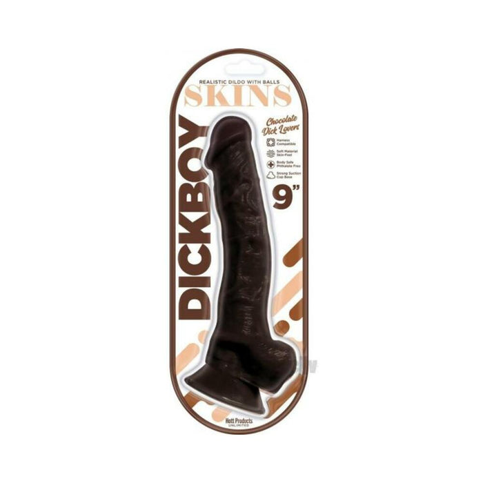 Dickboy Skins Dildo 9 In. Chocolate Lovers | SexToy.com