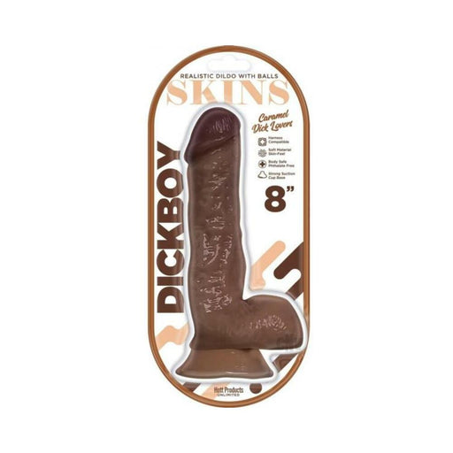 Dickboy Skins Dildo 8 In. Caramel Lovers | SexToy.com