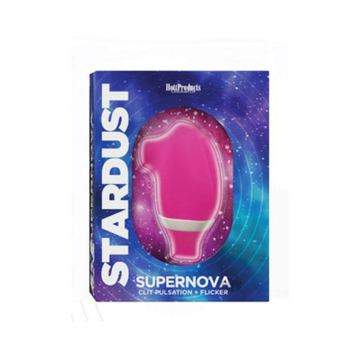 Stardust Supernova Flicking Tongue And Suction Toy Magenta | SexToy.com