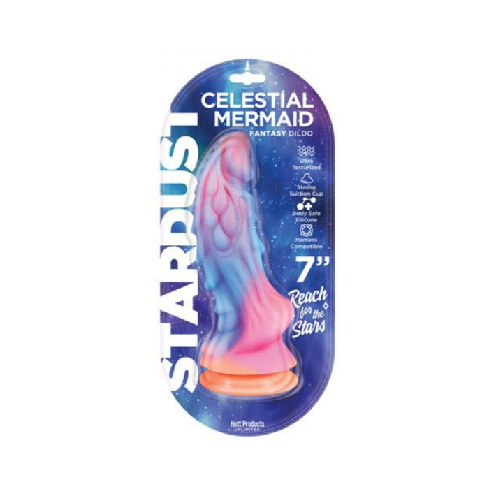 Stardust Celestial Mermaid 7 In. Silicone Dildo