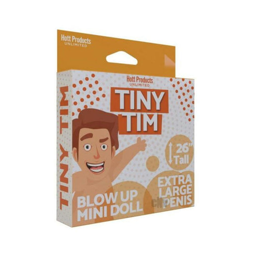 Tiny Tim Blow Up Party Doll Vanilla | SexToy.com
