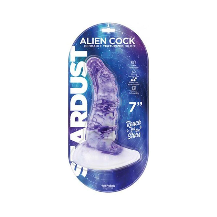 Stardust Alien Cock Purple/white