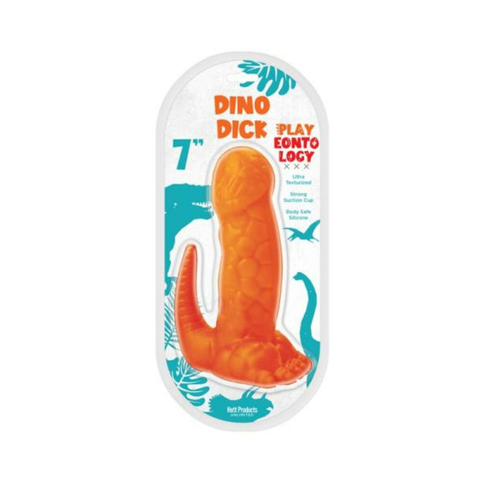 Playeontology Reptile Series Dino Dick 7 In. Silicone Dildo