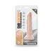 Dr. Skin Dr. Carter Dong With Suction Cup Silicone 7 In. Vanilla | SexToy.com