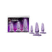 B Yours 3-piece Anal Trainer Kit Purple Swirl | SexToy.com