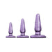 B Yours 3-piece Anal Trainer Kit Purple Swirl | SexToy.com