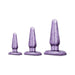 B Yours 3-piece Anal Trainer Kit Purple Swirl | SexToy.com