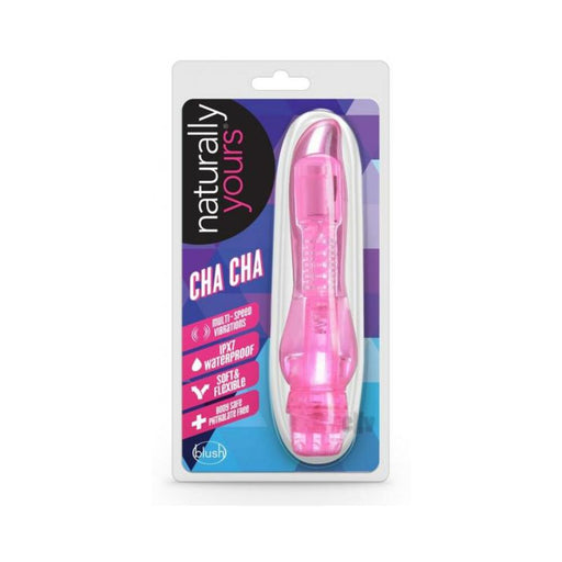 Naturally Yours - Cha Cha Vibrator - Pink | SexToy.com