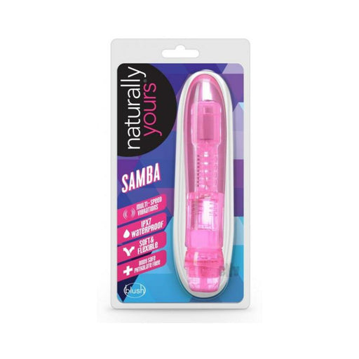Naturally Yours - Samba Vibrator - Pink | SexToy.com