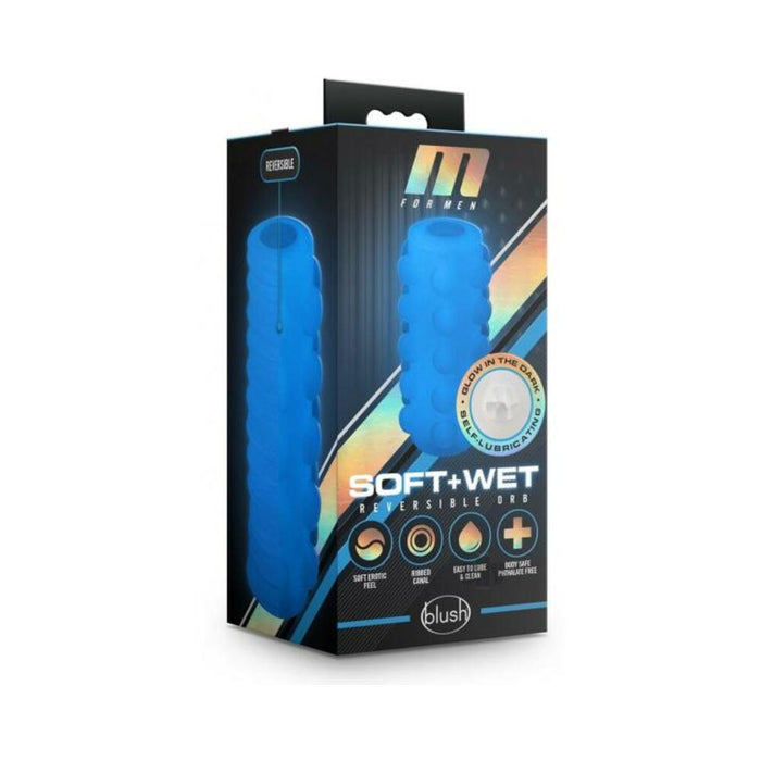 M For Men - Soft And Wet - Orb Reversible Stroker - Frosted | SexToy.com