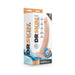 Dr. Skin Glide 7.5" Self-lubricating Dildo Vanilla | SexToy.com