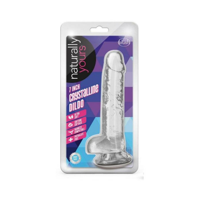 Naturally Yours Crystalline Dildo 7 In. Diamond | SexToy.com
