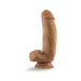 Dr. Skin Dr. Samuel Dildo With Suction Cup Silicone 7 In. Mocha | SexToy.com