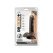 Dr. Skin Plus Posable Dildo With Balls 6 In. Chocolate | SexToy.com