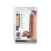Dr. Skin Plus Posable Dildo With Balls 7 In. Mocha | SexToy.com