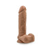 Dr. Skin Dr. Julian Dildo With Suction Cup Silicone 9 In. Mocha | SexToy.com