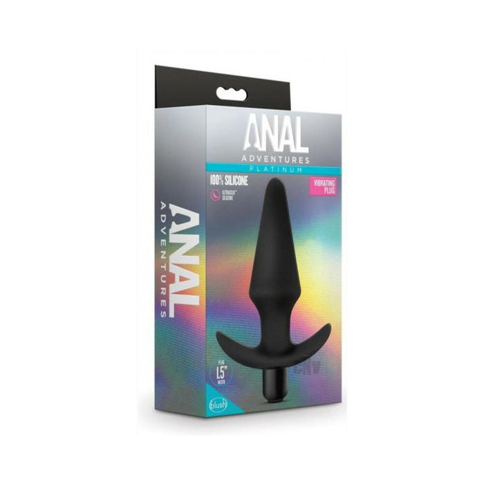 Anal Adv Platinum Silicone Vibe Plug | SexToy.com