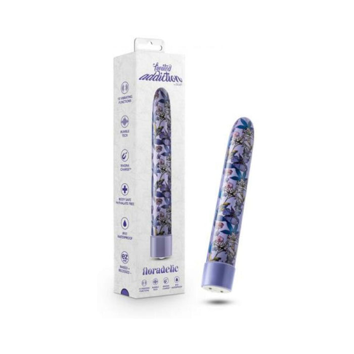 Limited Addiction Dreamscape Rechargeable 7 In. Vibrator Blue