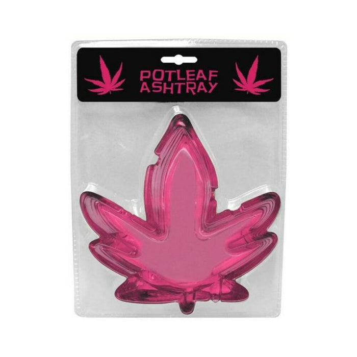 Pink Pot Leaf Ashtray | SexToy.com