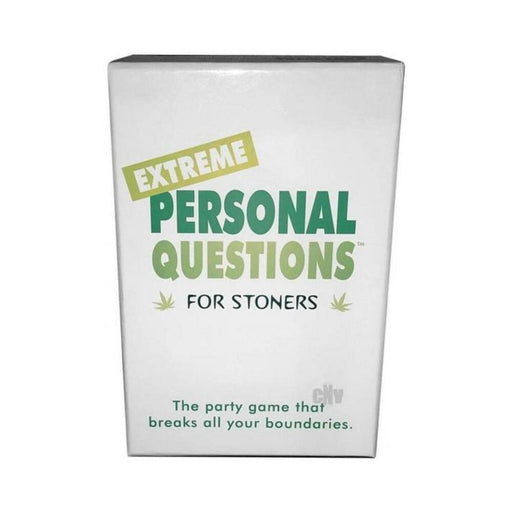 Extreme Personal Questions For Stoners | SexToy.com