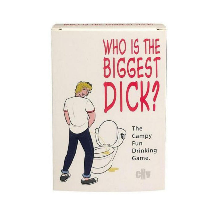Who's The Biggest Dick? Drinking Card Game