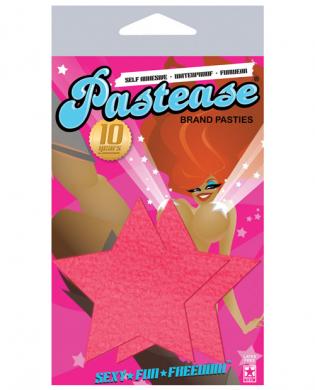 Pastease Basic Star Black Light Reactive - Neon Pink O/s