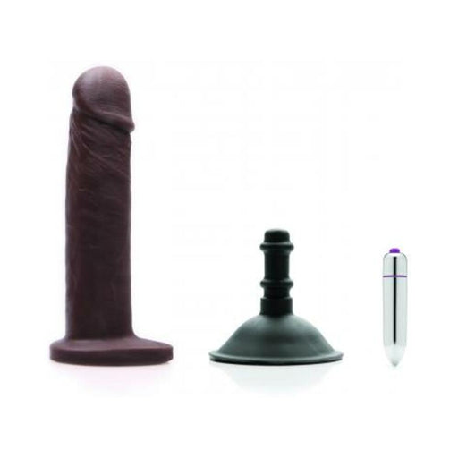 Tantus Alan Vibrating O2 Kit - Mocha | SexToy.com