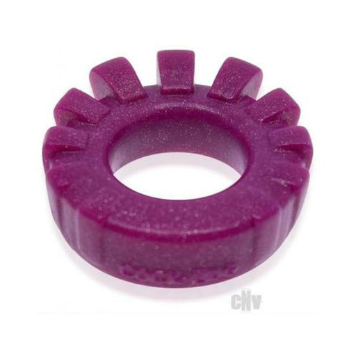 Oxballs Cock-lug Lugged Cockring Silicone Plum | SexToy.com