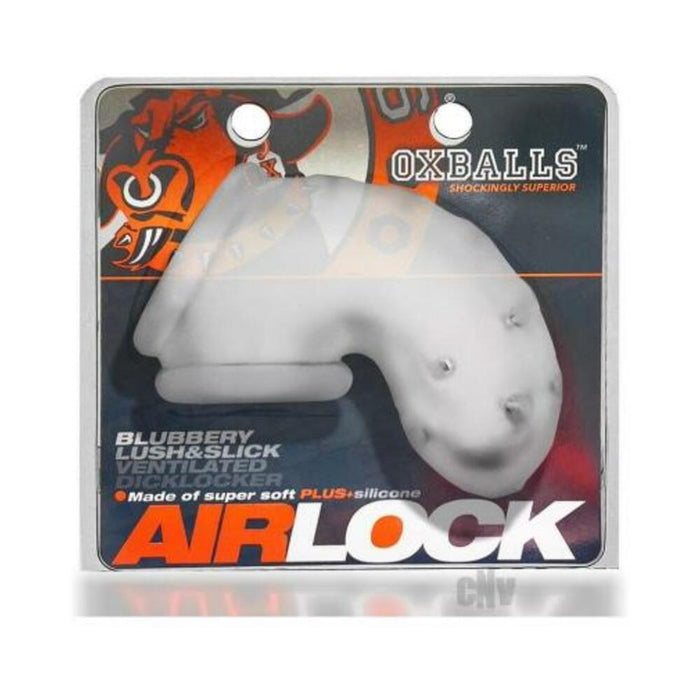 Oxballs Airlock Air-lite Vented Chastity Clear Ice